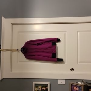 Purple reebok sweatshirt zip up